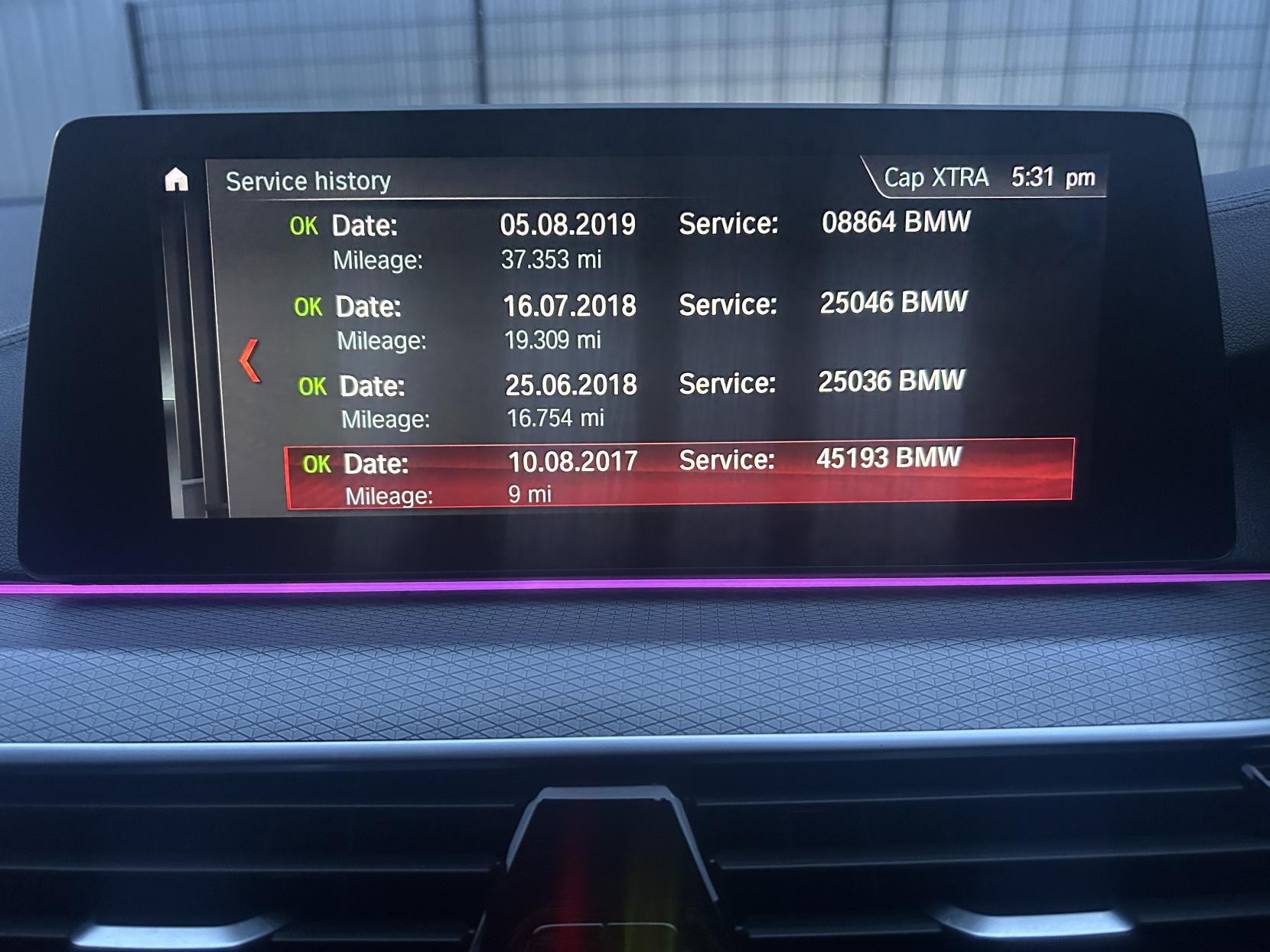 BMW 5 Series 2.0 520d M Sport Saloon 4dr Diesel Auto xDrive Euro 6 (s/s) (190 ps)