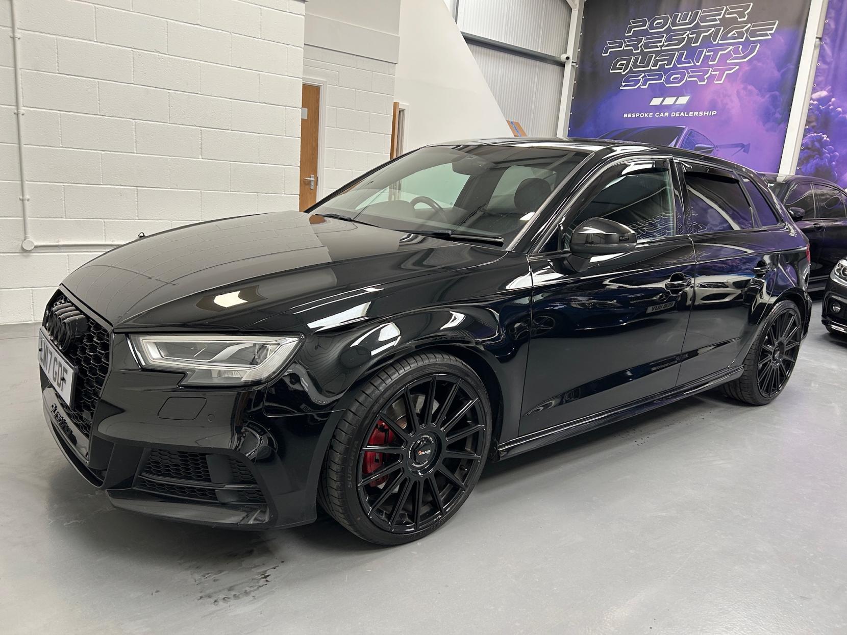 Audi S3 2.0 TFSI Black Edition Sportback 5dr Petrol S Tronic quattro Euro 6 (s/s) (310 ps)