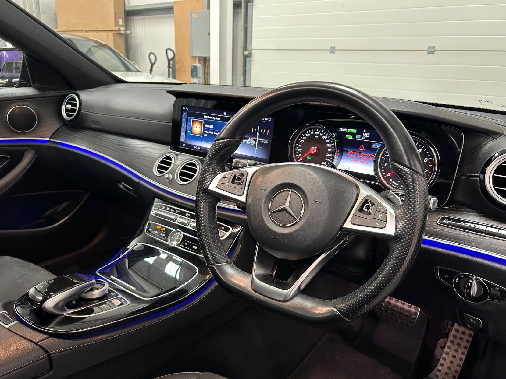 Mercedes-Benz E Class 2.0 E350e 6.4kWh AMG Line (Premium) Saloon 4dr Petrol Plug-in Hybrid G-Tronic+ Euro 6 (s/s) (299 ps)
